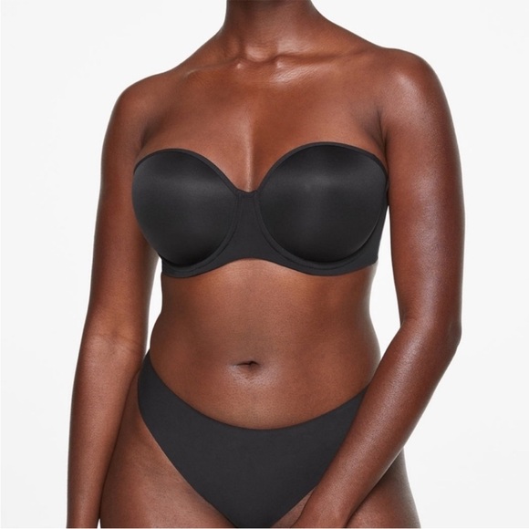 Thirdlove black 24/7 classic strapless bra NEW 34D - Picture 1 of 10